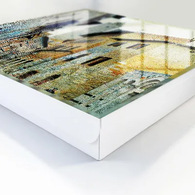 Mediterranean street Key cabinet