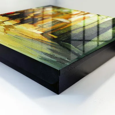 Night city Key box for wall