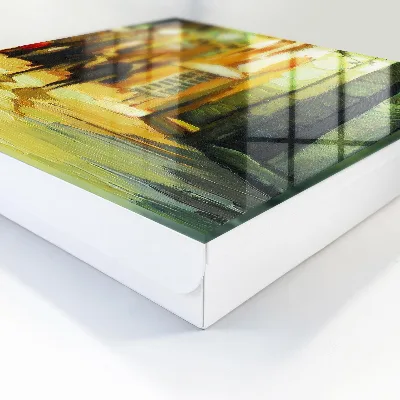 Night city Key box for wall