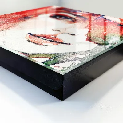 Portrait of a woman Wall mounted key box