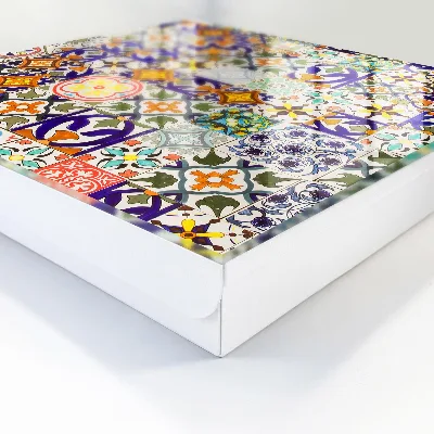 Colorful tiles Key box for wall