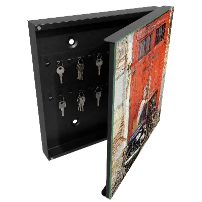 Street art Wall mounted key box