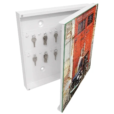 Street art Wall mounted key box