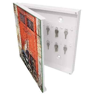 Street art Wall mounted key box