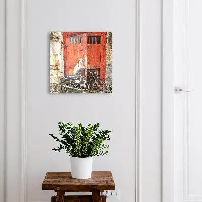 Street art Wall mounted key box