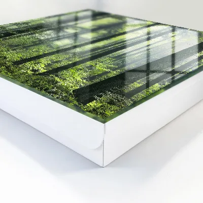 Green forest Key box for wall