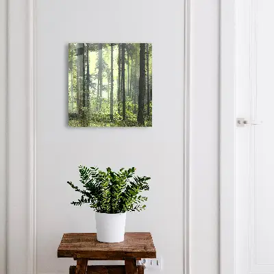 Green forest Key box for wall