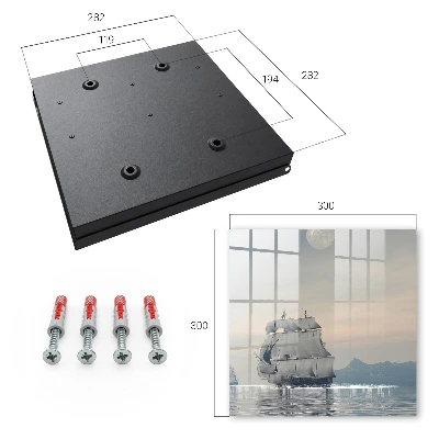 Sea cruise Key box for wall
