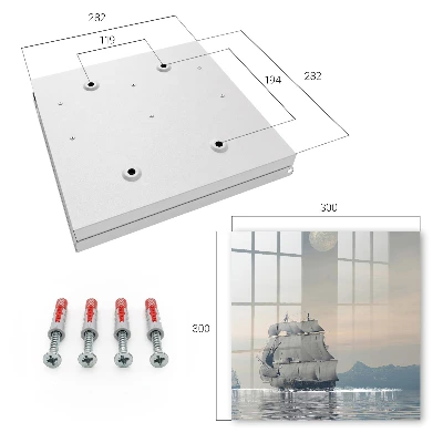 Sea cruise Key box for wall