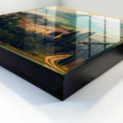 Tuscan landscape Key box for wall