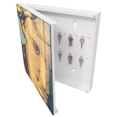 Quiet elegance Wall mounted key box