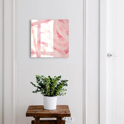 Pink feathers Key cabinet