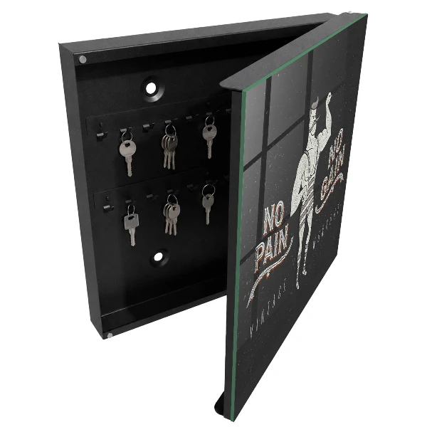 Retro strongman Wall mounted key box