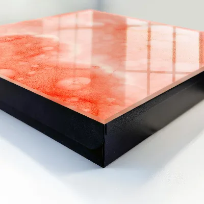 Orange abstraction Key box for wall