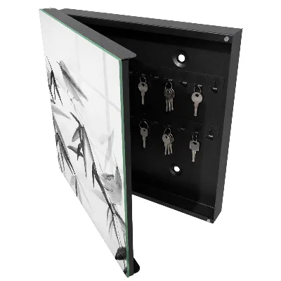 Bamboo nature Key box for wall