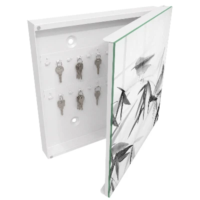 Bamboo nature Key box for wall