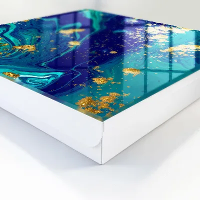 Colorful abstraction Wall mounted key box