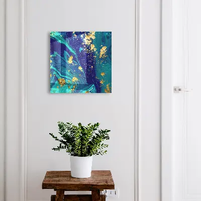 Colorful abstraction Wall mounted key box