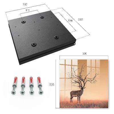 Magical deer Key box for wall