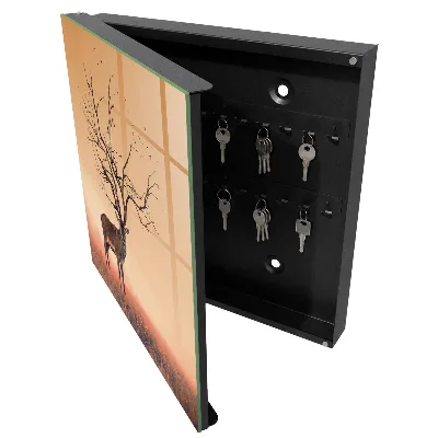 Magical deer Key box for wall