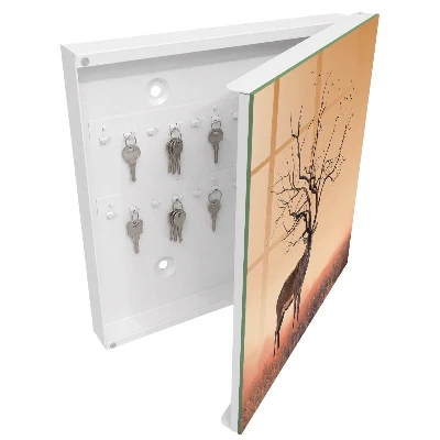 Magical deer Key box for wall
