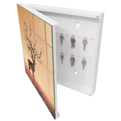 Magical deer Key box for wall