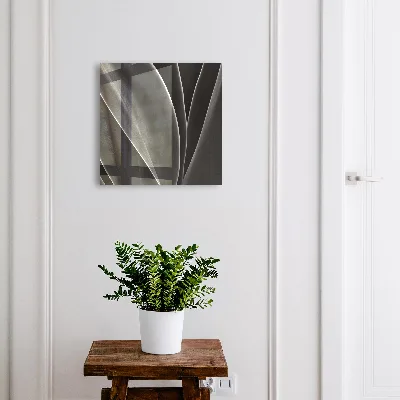 Leaves abstraction Wall mounted key box
