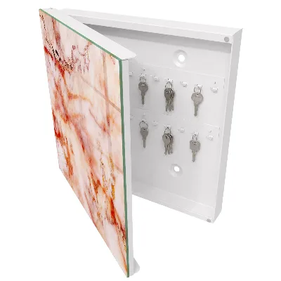 Marbled pattern Key cabinet