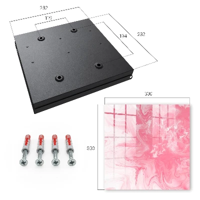 Pink zephyr Key cabinet