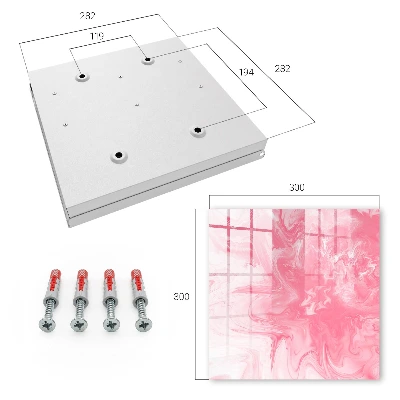 Pink zephyr Key cabinet