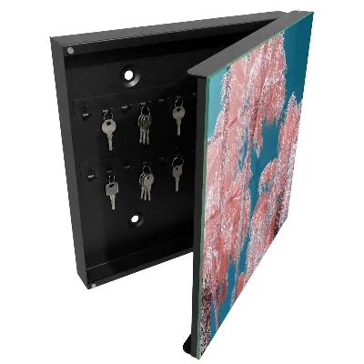 Tropical composition Key box for wall