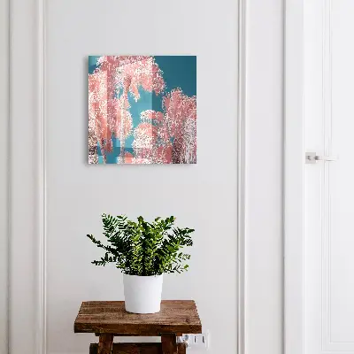 Tropical composition Key box for wall