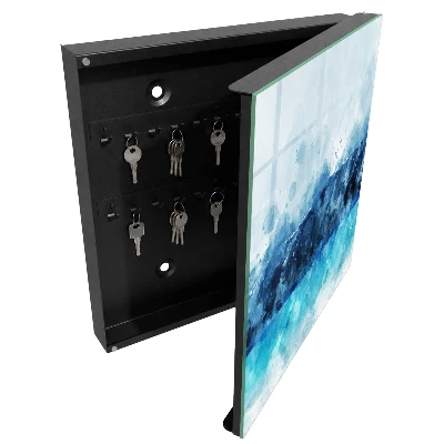 Turquoise landscape Key cabinet