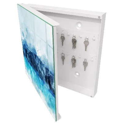 Turquoise landscape Key cabinet