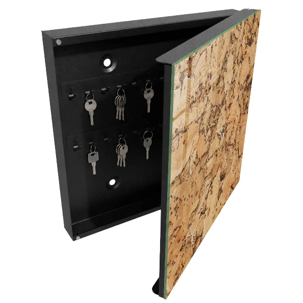 Natural cork Key box for wall