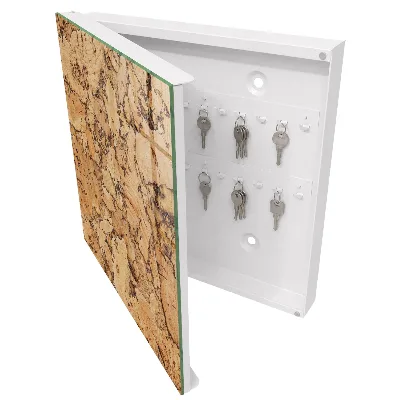 Natural cork Key box for wall