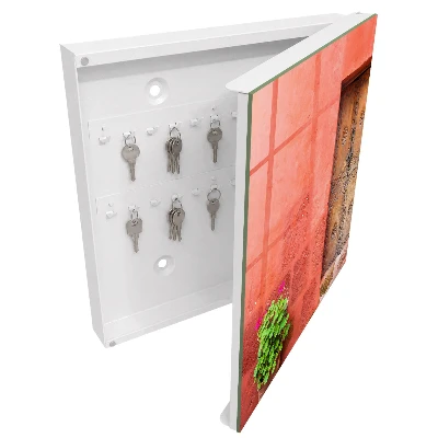Red facade Key cabinet