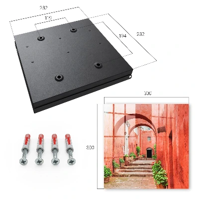 Red alley Key cabinet