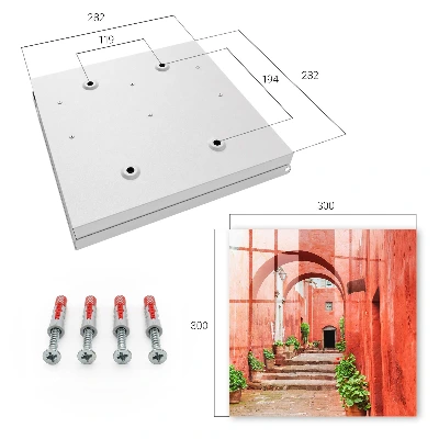Red alley Key cabinet