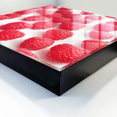 Pink raspberries Wall mounted key box