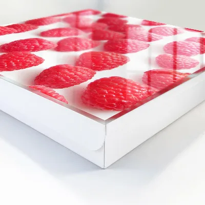 Pink raspberries Wall mounted key box