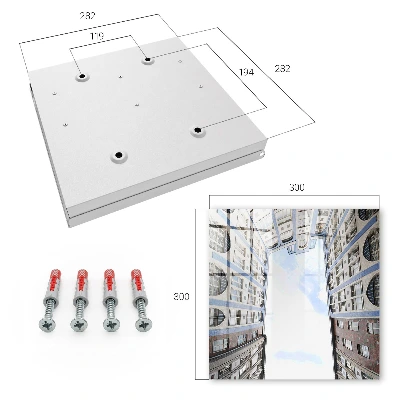 Modern architecture Key box for wall