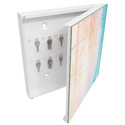 Pastel texture Wall mounted key box