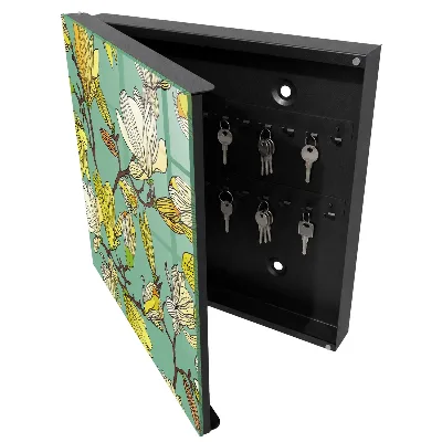 Vibrant nature Wall mounted key box