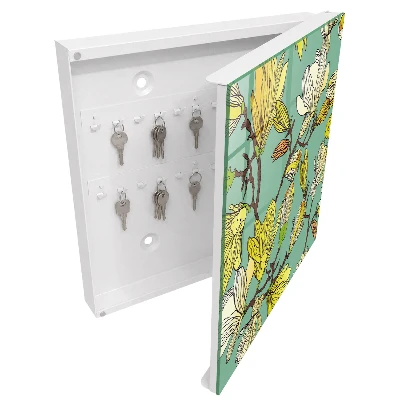 Vibrant nature Wall mounted key box