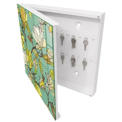 Vibrant nature Wall mounted key box