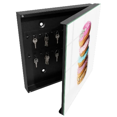 Colorful donuts Key cabinet