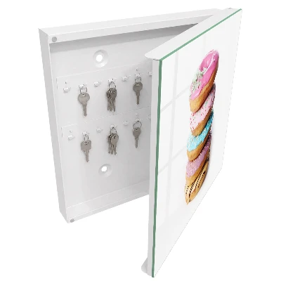 Colorful donuts Key cabinet