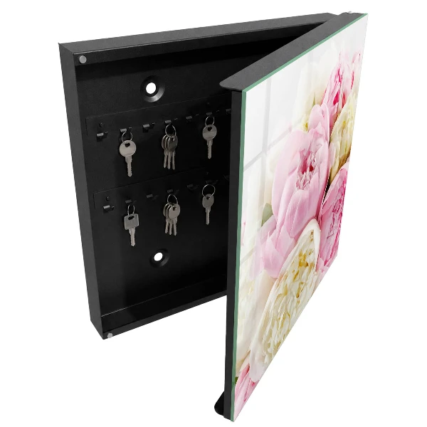 Pastel flowers Key cabinet