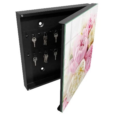 Pastel flowers Key cabinet